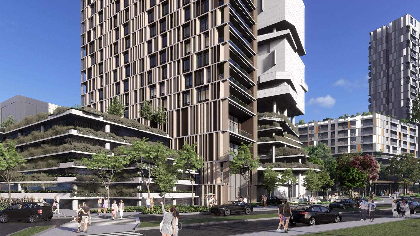 Render do Mistral Iguatemi — projeto em colaboração com ACIA Arquitetos, para a Patriani